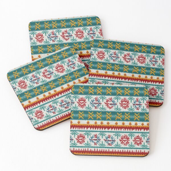 Item preview, Christmas Xmas Fake Embroidery 3D Effect Pattern No 30 designed and sold by Atomura.