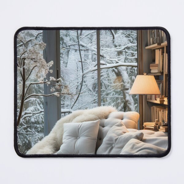 Item preview, Cozy Winter Evening by the Fireplace designed and sold by FireScreen.