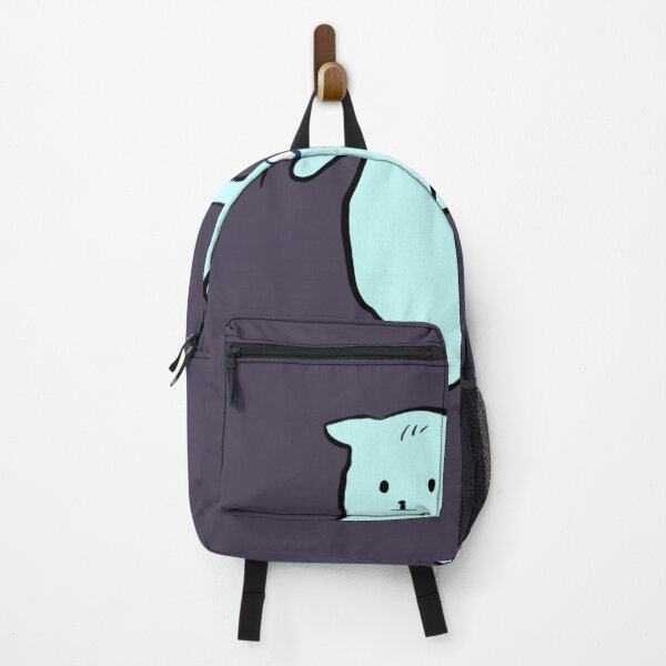 Item preview, A cat throwing away its broken blue heart designed and sold by Saladeis-draw.