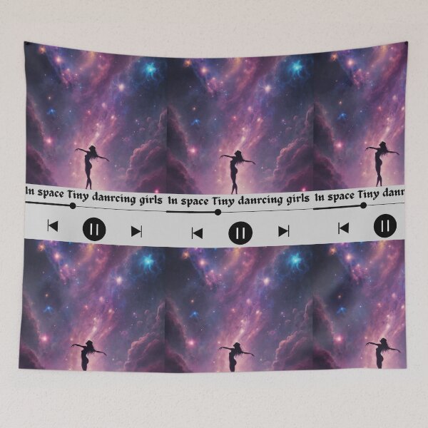 Item preview, A beautiful girl,Tiny Dancers Painting the Galaxy with Light designed and sold by Ashish66K.