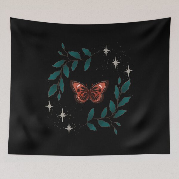 Item preview, Magic nature butterfly in flower leaves  designed and sold by ForestWitchShop.