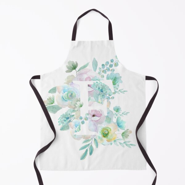 Artikelvorschau, Botanisches Alphabet F, grüne und violette Blumen, handgemalt entworfen und verkauft von ColorandColor.