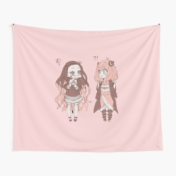 Demon Slayer Tanjiro Nezuko Characters Poster Wall Hanging Tapestry  Japanese Anime Tapestrys Room Decor Aesthetic Home Wallpaper