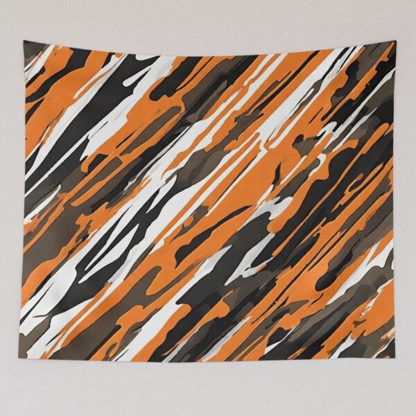 Item preview, Tiger Colors Camouflage Pattern designed and sold by Mark Cannon.