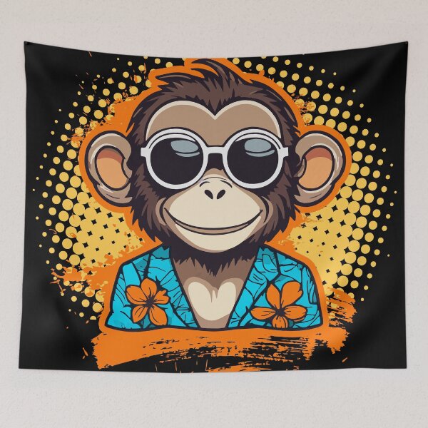 Item preview, Sunglass Monkey designed and sold by Me-Myself-AI.