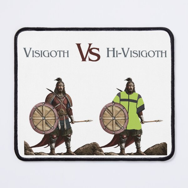 Item preview, Funny History: Visigoths vs Hi-Visigoths designed and sold by bullshirter.