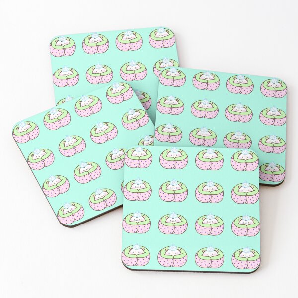 Item preview, Cute pink baby bear got a fever designed and sold by COCOGOGOHOHO.