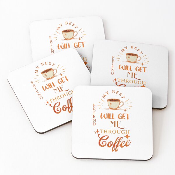 Item preview, My Best Friend Coffee  designed and sold by BangtanArtShop.