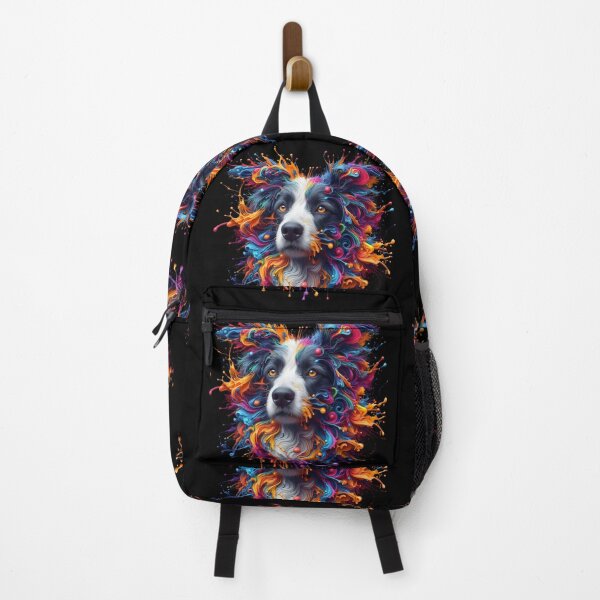Item preview, Border Collie Paint Splat Portrait  designed and sold by fatbanana.
