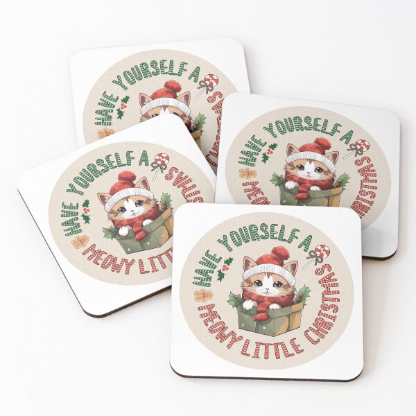 Item preview, Purrfect Orange X-Mas Cat Meowy Christmas  designed and sold by JinJinYoon.