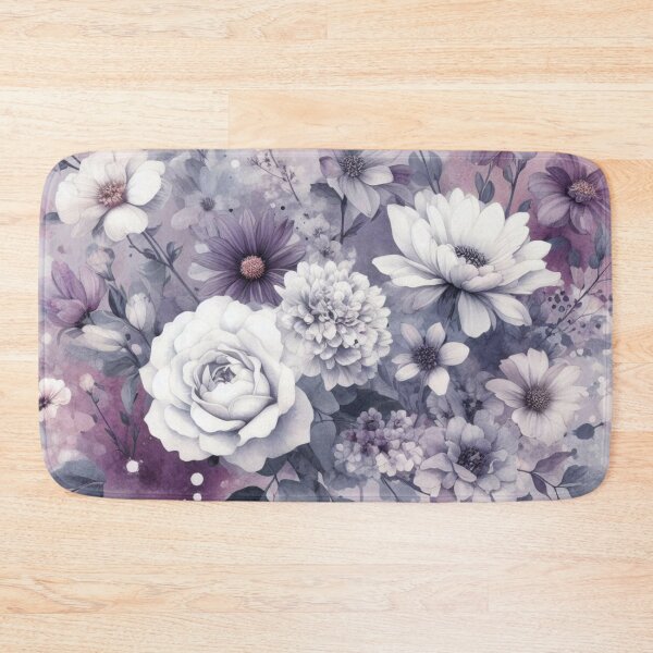 Artikelvorschau, Purple Watercolor Wildflower Vision entworfen und verkauft von tipitoes.