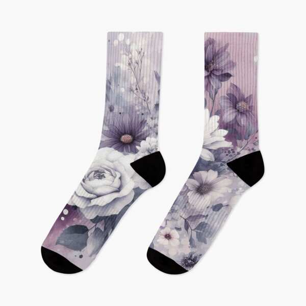 Artikelvorschau, Purple Watercolor Wildflower Vision entworfen und verkauft von tipitoes.
