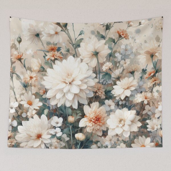 Item preview, White Timeless Peonie Treasures designed and sold by tipitoes.
