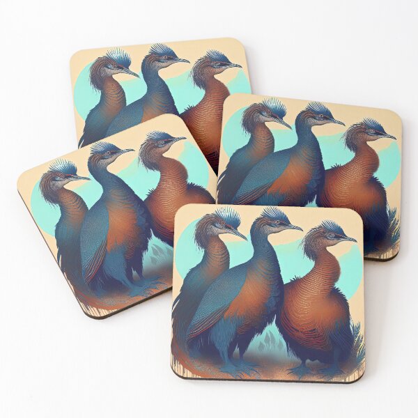 Item preview, Artistic depiction of Lyrebirds, Australia designed and sold by FFidalgo.