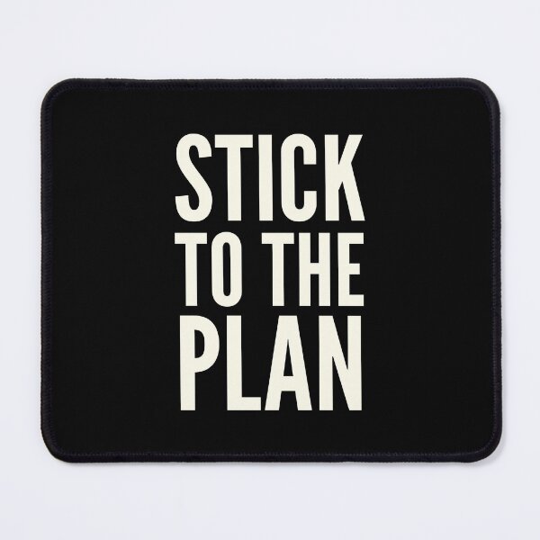 Item preview, Stick To The Plan designed and sold by alloutshirts.