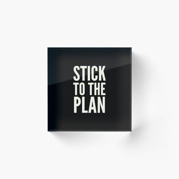 Item preview, Stick To The Plan designed and sold by alloutshirts.
