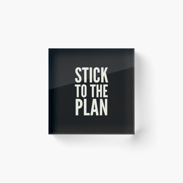 Item preview, Stick To The Plan designed and sold by alloutshirts.