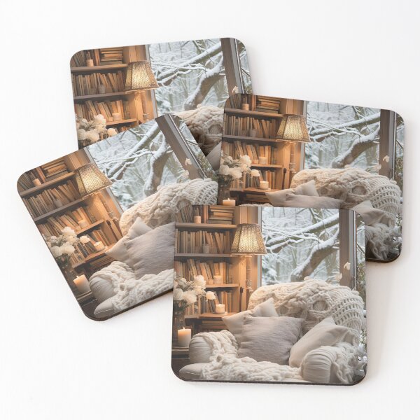 Item preview, Cozy Winter Evening by the Fireplace designed and sold by FireScreen.