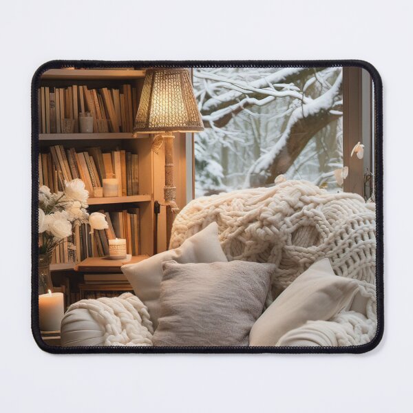 Item preview, Cozy Winter Evening by the Fireplace designed and sold by FireScreen.