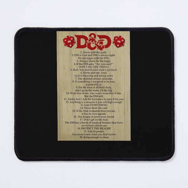 Item preview, Dungeon Master rule designed and sold by SameeraDammeyer.
