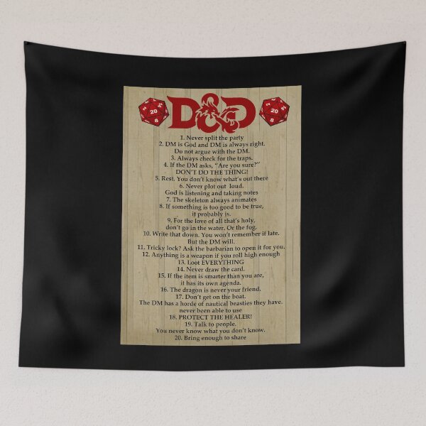 Item preview, Dungeon Master rule designed and sold by SameeraDammeyer.