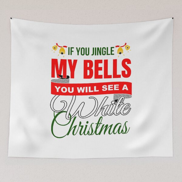 Item preview, Jingle Bells; White Christmas;  designed and sold by StickerApe.