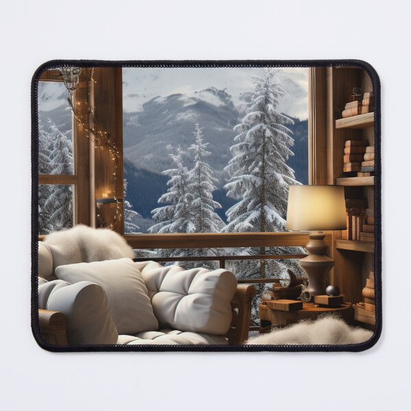 Item preview, Cozy Winter Evening by the Fireplace designed and sold by FireScreen.