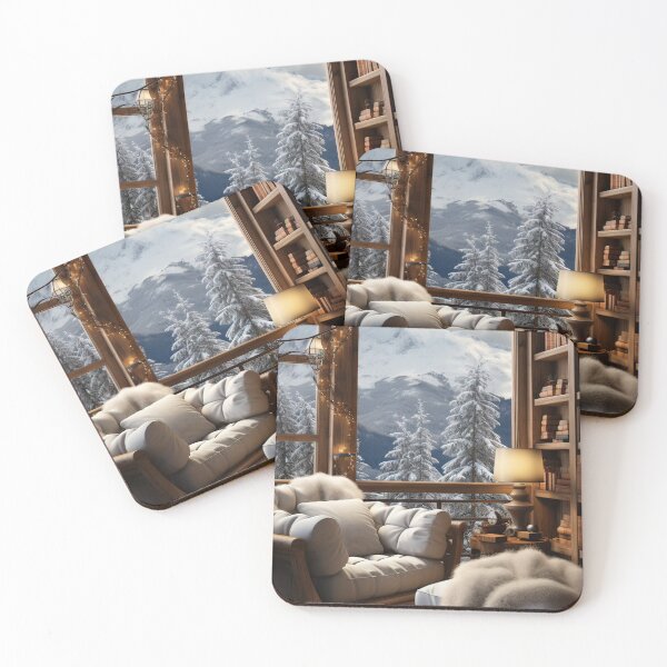 Item preview, Cozy Winter Evening by the Fireplace designed and sold by FireScreen.