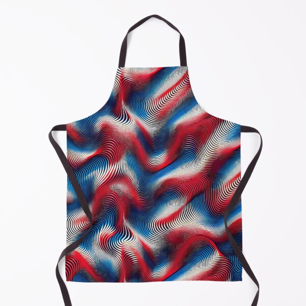 Item preview, Red & Blue Moiré Pattern designed and sold by NeatSplash.