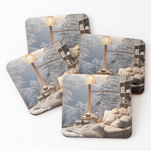 Item preview, Cozy Winter Evening by the Fireplace designed and sold by FireScreen.