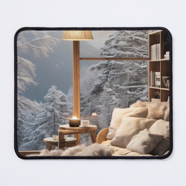 Item preview, Cozy Winter Evening by the Fireplace designed and sold by FireScreen.