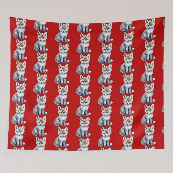 Item preview, Cute white fox  designed and sold by LionessLove.