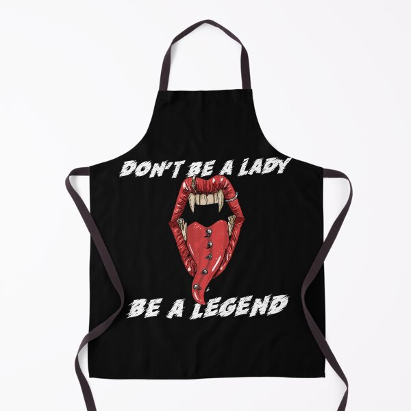 Item preview, Don't Be A Lady Be A Legend Fitted Scoop T-Shirt designed and sold by henes88.