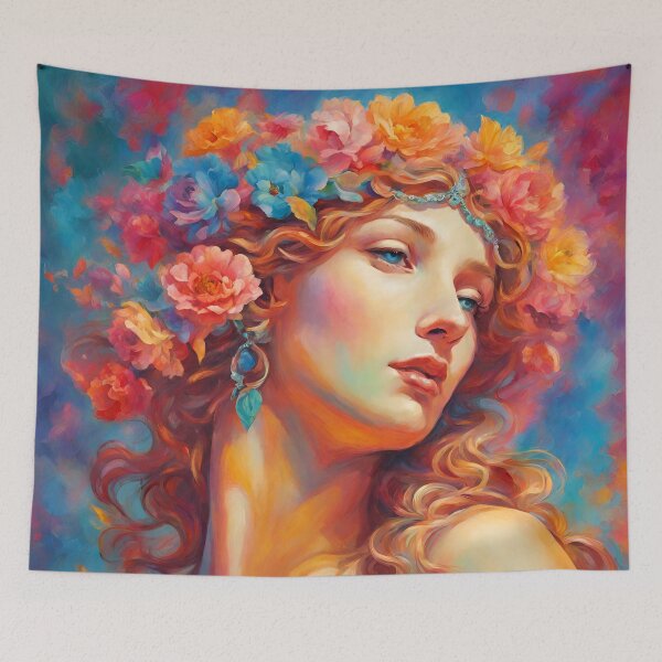 Item preview, Aphrodite Greek Goddess of Love and Beauty Quote designed and sold by TheLocoShop.