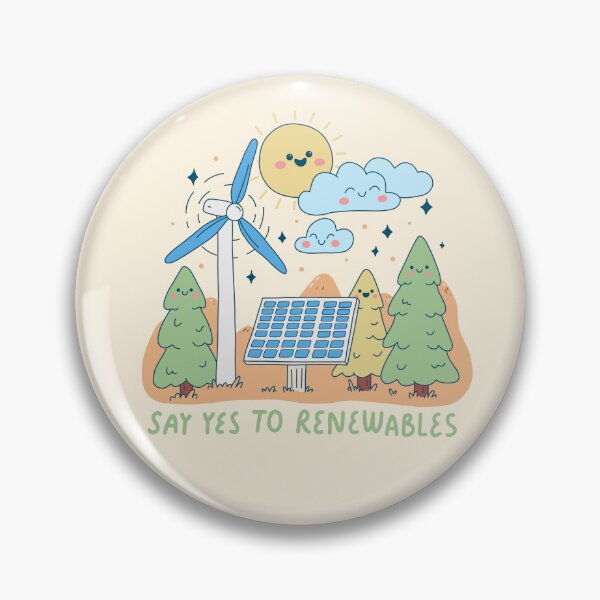 Item preview, Say Yes To Renewables designed and sold by krimons.