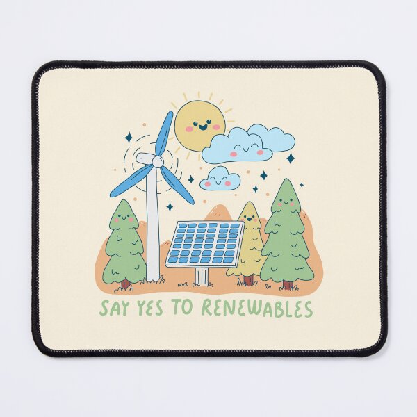 Item preview, Say Yes To Renewables designed and sold by krimons.