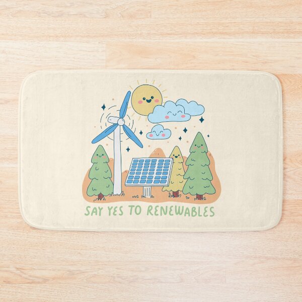 Item preview, Say Yes To Renewables designed and sold by krimons.