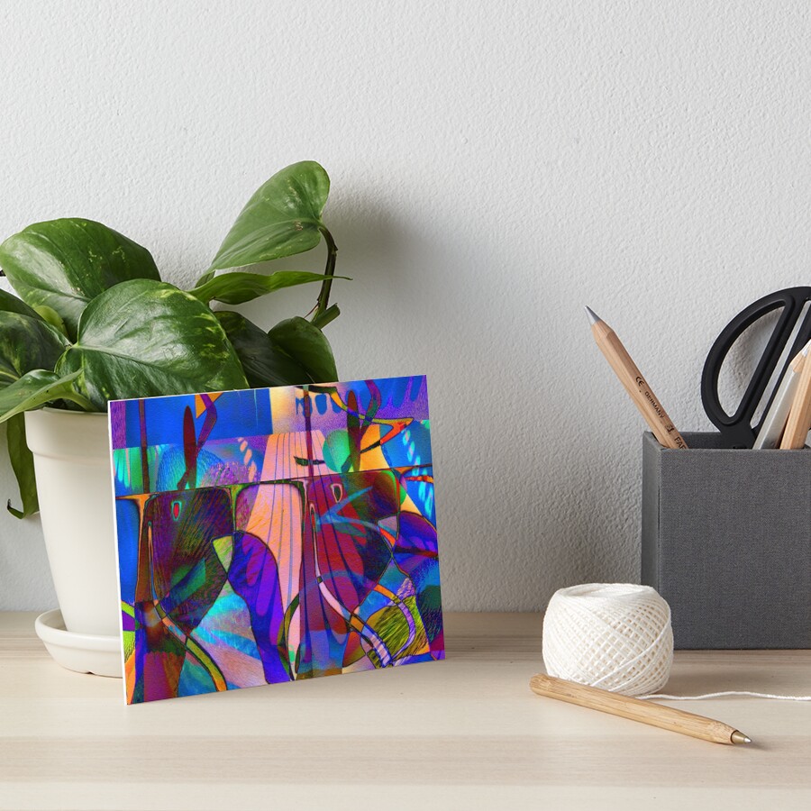 Item preview, Art Board Print designed and sold by Rosh.