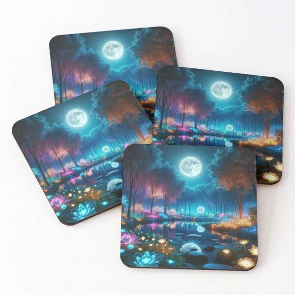 Item preview, Midnight Whispers: A Meeting of Light and Nature designed and sold by masquetea.