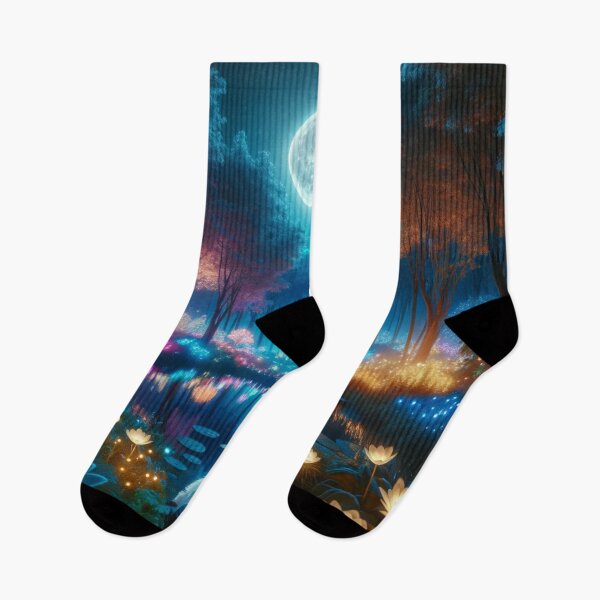 Item preview, Midnight Whispers: A Meeting of Light and Nature designed and sold by masquetea.