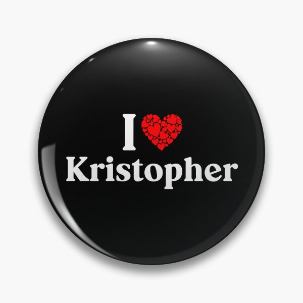 Item preview, Kristopher Heart - I Love Kristopher designed and sold by MiraclePitts.