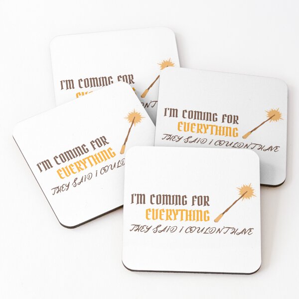 Item preview, I'm Coming For Everything They Said I Couldn't Have Sticker designed and sold by henes88.