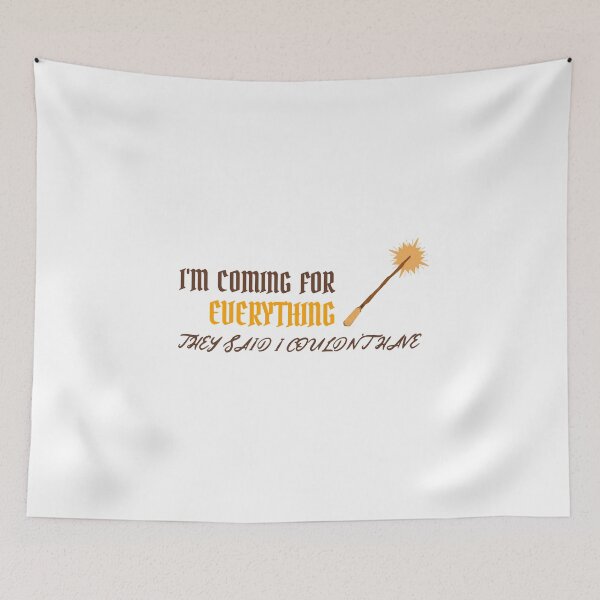 Item preview, I'm Coming For Everything They Said I Couldn't Have Sticker designed and sold by henes88.