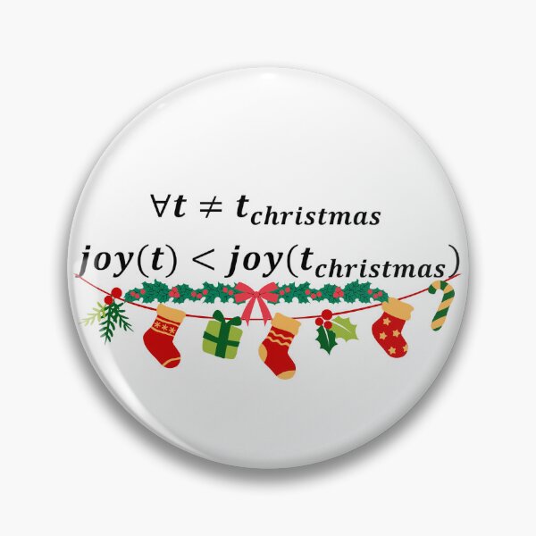 Item preview, Joy in christmas is always greater, math christmas designed and sold by NoetherSym.