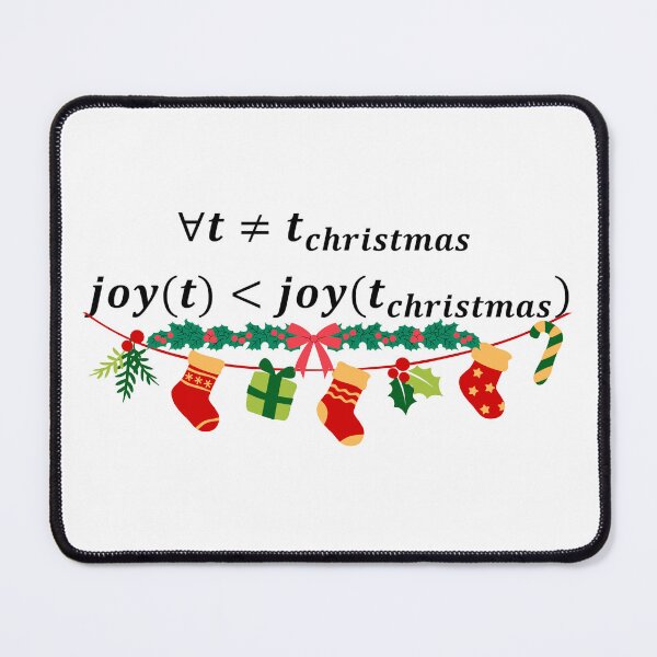 Item preview, Joy in christmas is always greater, math christmas designed and sold by NoetherSym.