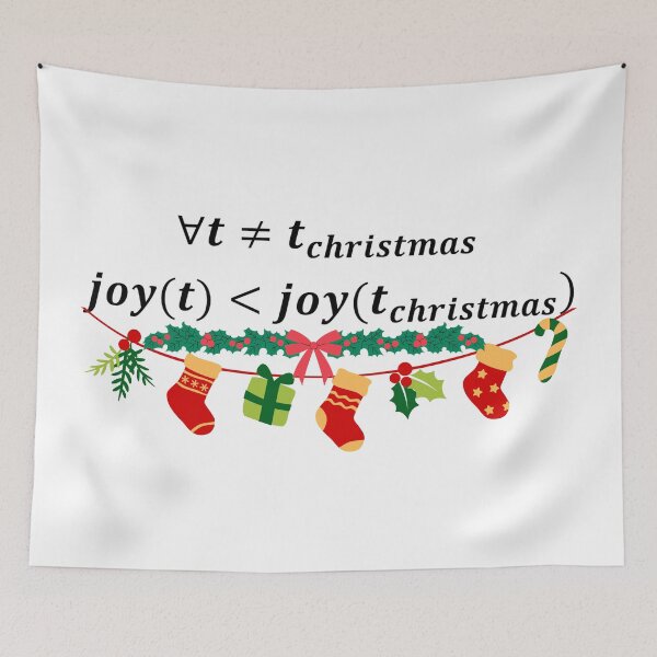 Item preview, Joy in christmas is always greater, math christmas designed and sold by NoetherSym.