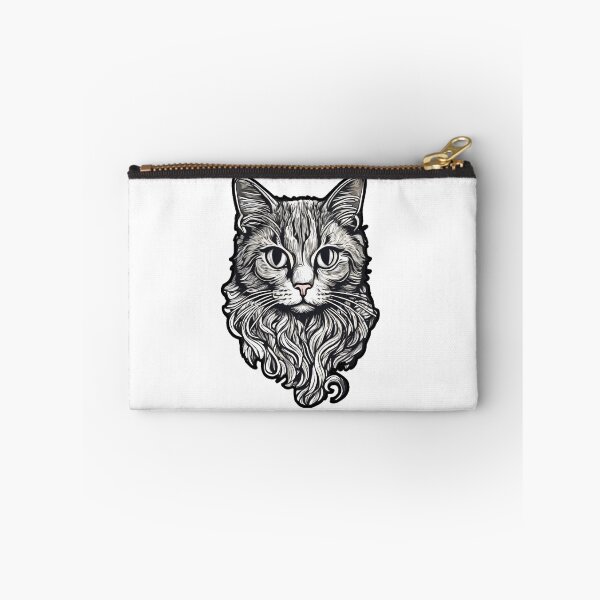 Item preview, kitten cat in pencil drawing designed and sold by artcool-fawzi.