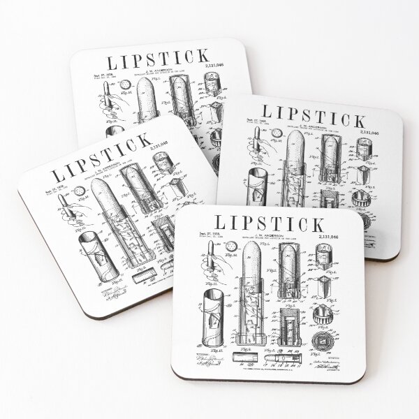 Item preview, Lipstick Makeup Artist Future Cosmetologist Vintage Patent designed and sold by GrandeDuc.