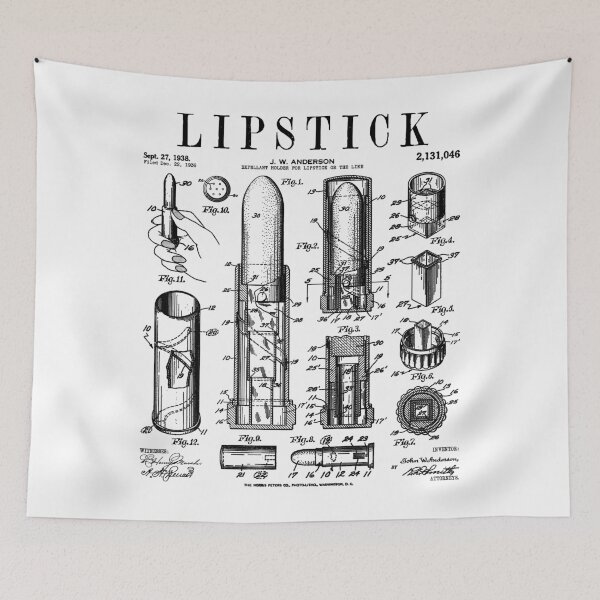 Item preview, Lipstick Makeup Artist Future Cosmetologist Vintage Patent designed and sold by GrandeDuc.
