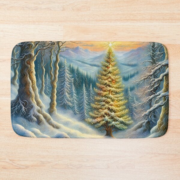 Item preview,  Christmas forest designed and sold by FineArtworld7.